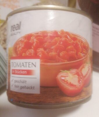Tomaten stückig front packaging