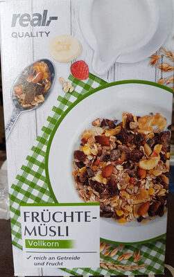 Früchte-Müsli Vollkorn front packaging