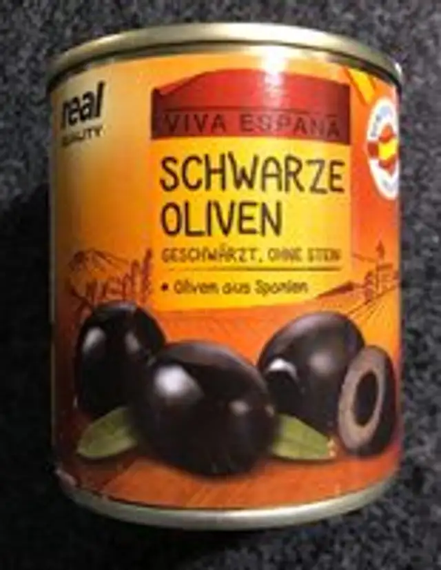 Schwarze Oliven
