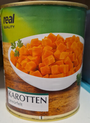 Karotten gewürfelt