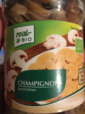 Champignons geschnitten