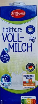 haltbare Vollmilch