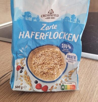 Zarte Haferflocken front packaging