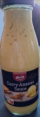 Curry-Ananas Sauce front packaging