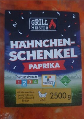 Hähnchenschenkel Paprika