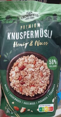 Knuspermüsli Honig & Nuss