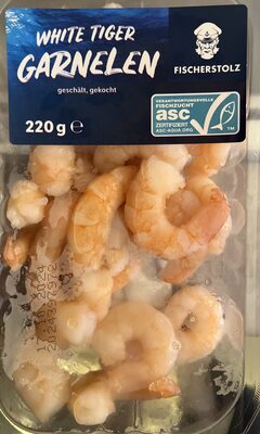 Fisch White Tiger Garnelen geschält