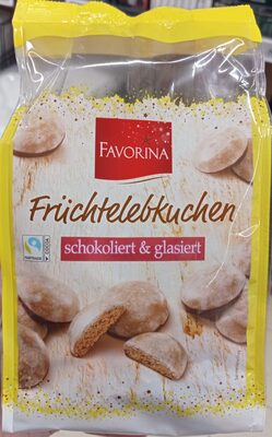 Früchtelebkuchen schokoliert & glasiert