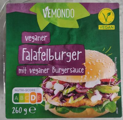 Veganer Falafelburger