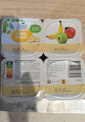 Pomme Banane allégé en sucres