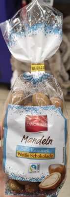 Mandel Salz Karamell Weiße Schokolade