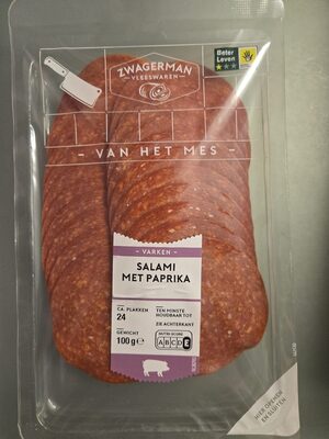 Salami met paprika