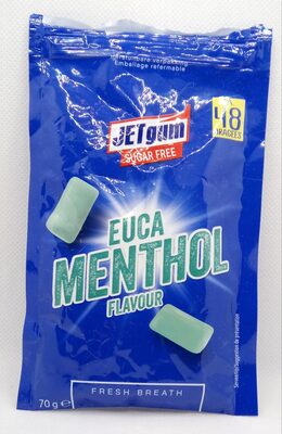 Chewing-gum menthol eucalyptus