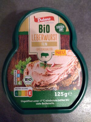 Bio Leberwurst Fein