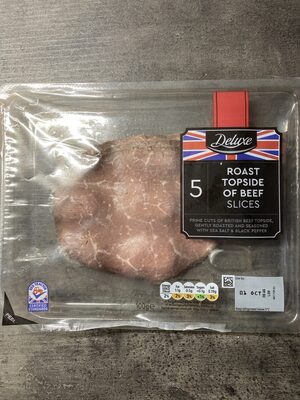 Roast Topside of Beef, Slices