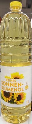 Reines Sonnenblumenöl front packaging