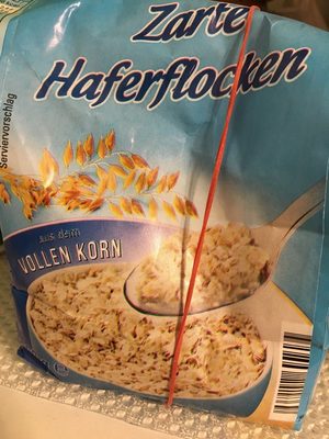 Zarte Haferflocken (Kaufland) front packaging