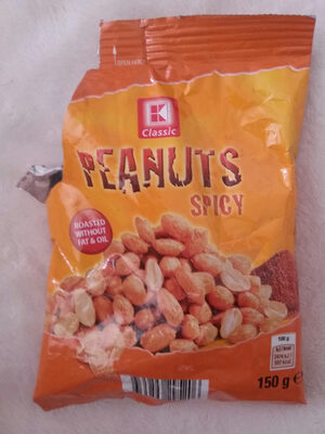 peanuts spicy front packaging