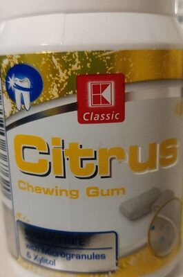 Citrus Chewing Gum
