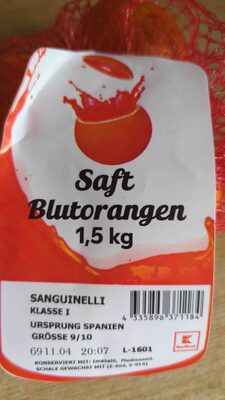 Saft Blutorangen
