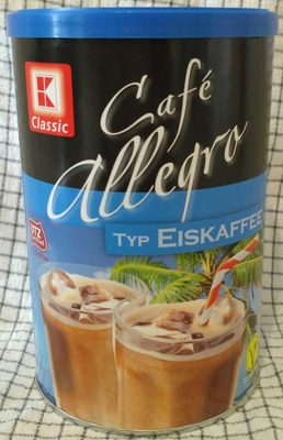 Café allegro Typ Eiskaffee front packaging