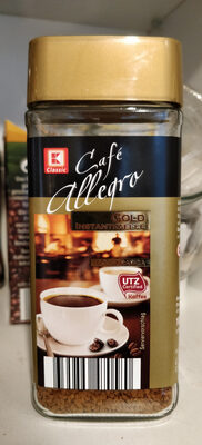 K-classic Café Allegro Instandkaffee front packaging