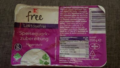 Speisequark front packaging