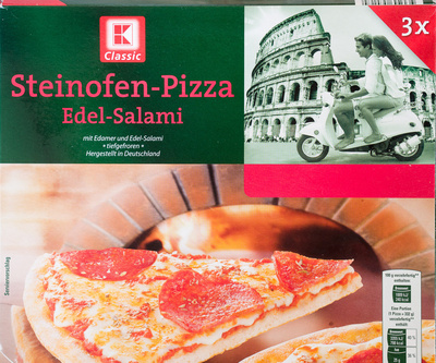 Steinofen-Pizza Edel-Salami