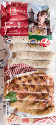 Original Nürnberger Rostbratwürste