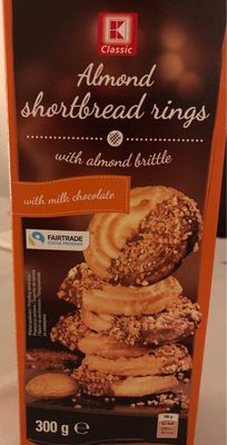 Mandel Spritzgebäck,Mit Schokolade front packaging