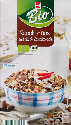 Schoko-Müsli mit 23% Schokolade