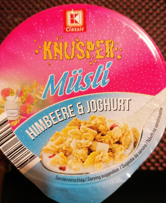 Knusper-Müsli Himbeere & Joghurt