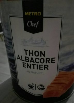 Thon  albacore entier