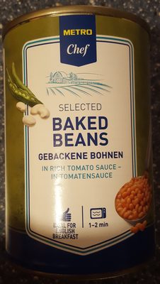 Selected baked beans