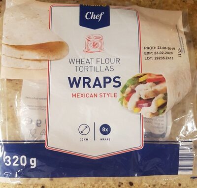 wraps mexican style