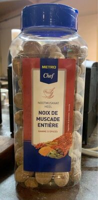 Noix de muscade front packaging
