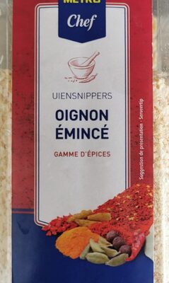 Oignons émincés