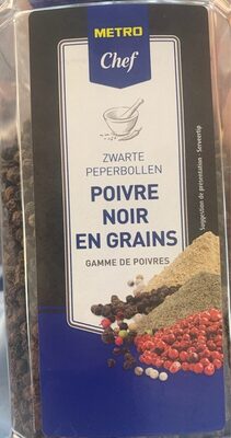 Poivre noir en grains