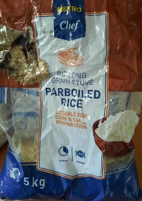 Riz long grain étuvé