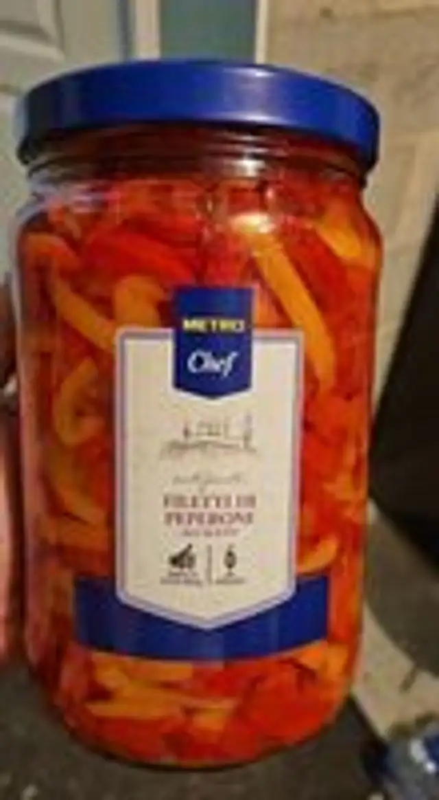 Poivrons en lanières