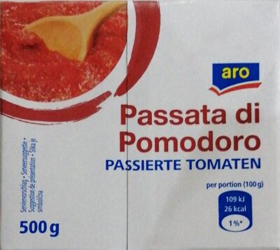 Passata di Pomodoro Passierte Tomaten
