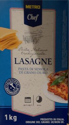 Lasagne front packaging