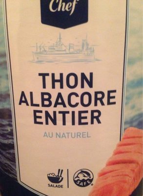 Thon albacore entier
