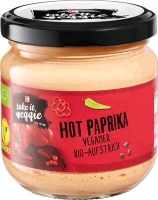 Hot Paprika Veganer Bio-Aufstrich
