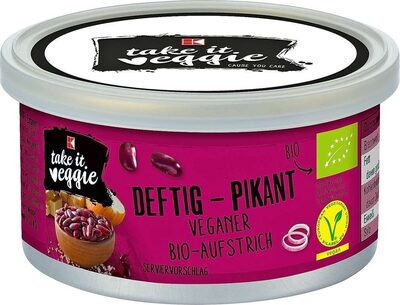 K-take it veggie Bio Brotaufstrich deftig - Pikant