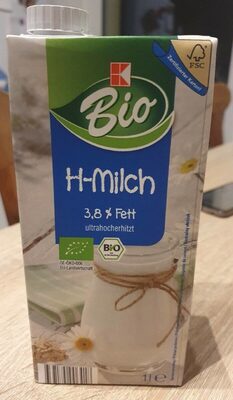 Bio H-Milch 3,8% Fett