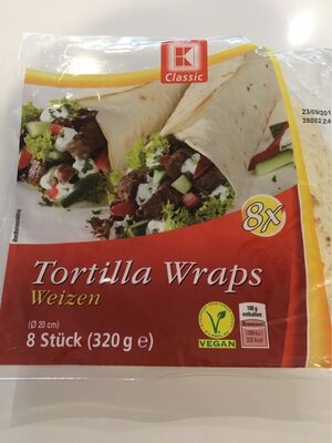 K Classic Tortilla Wraps Weizen