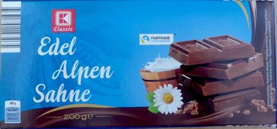 Edel Alpen Sahne front packaging