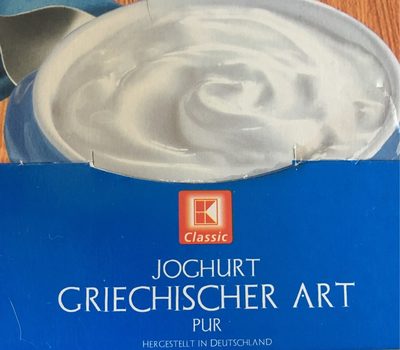 Joghurt Griechischer art