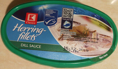 Filety Śledziowe w sosie koperkowym